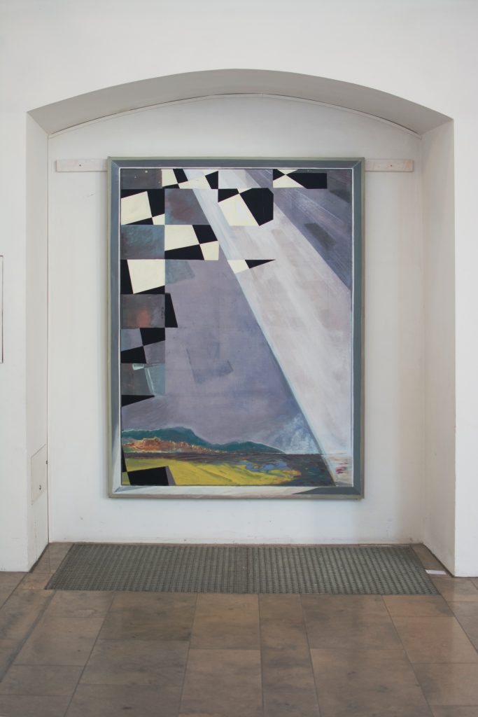 Bild sechs aus der Reihe der Nischenbilder für die Ausstellung "Streben und Schweben"